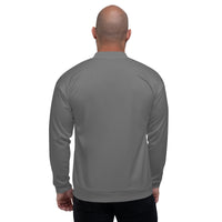 Load image into Gallery viewer, 1776 Gray/Navy Unisex Bomber Jacket
