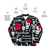 Load image into Gallery viewer, Rock+Reb£llion Dead Inside Unisex Bomber Jacket
