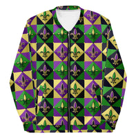 Load image into Gallery viewer, Big Mardi Party Unisex Bomber Jacket
