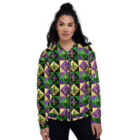 Load image into Gallery viewer, Big Mardi Party Unisex Bomber Jacket
