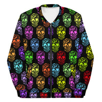 Load image into Gallery viewer, Rock+Reb£llion Sugar Skulls Unisex Bomber Jacket
