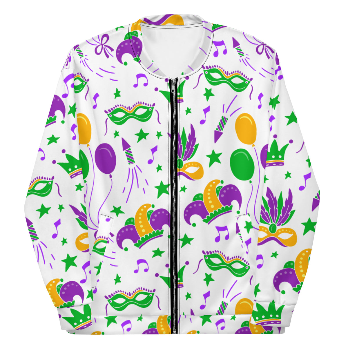 Life Of The Mardi Party Unisex Bomber Jacket