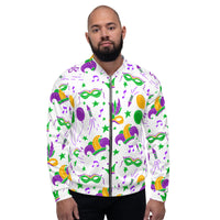 Load image into Gallery viewer, Life Of The Mardi Party Unisex Bomber Jacket

