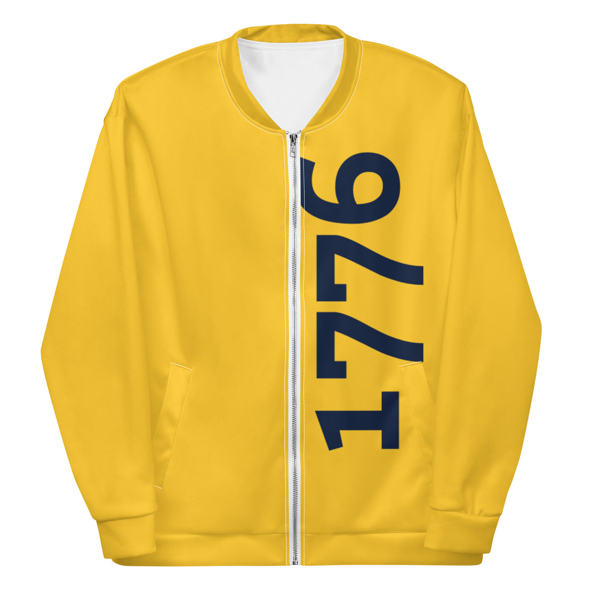 1776 Yellow/Navy Unisex Bomber Jacket