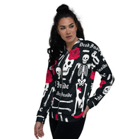 Load image into Gallery viewer, Rock+Reb£llion Dead Inside Unisex Bomber Jacket
