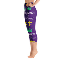 Load image into Gallery viewer, Purple Haze Yoga Capri Leggings
