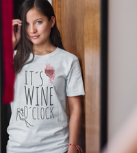 Load image into Gallery viewer, It&#39;s Wine O&#39;Clock Women&#39;s Relaxed T-Shirt
