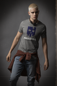 Load image into Gallery viewer, Rock+Reb£llion Cracked Mask BLW Men&#39;s T-Shirt
