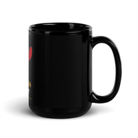 Load image into Gallery viewer, Rock+Reb£llion Cowboy Black Glossy 15oz. Mug
