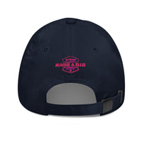 Load image into Gallery viewer, Let&#39;s Go B.... F*JB Pink Embroidered Camo Distressed Baseball Cap
