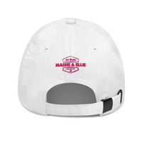 Load image into Gallery viewer, Let&#39;s Go B.... F*JB Pink Embroidered Camo Distressed Baseball Cap
