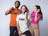 Load image into Gallery viewer, Let&#39;s Go B.... F*JB ALOT BG Men&#39;s T-Shirt
