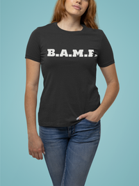 Load image into Gallery viewer, Bad A** M&#39;Fer Blanco Women&#39;s Relaxed T-Shirt
