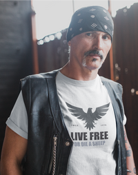 Load image into Gallery viewer, Live Free or Die a Sheep Men&#39;s T-Shirt
