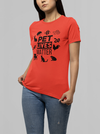 Load image into Gallery viewer, Pet Lives Matter Ngo Women&#39;s Relaxed T-Shirt
