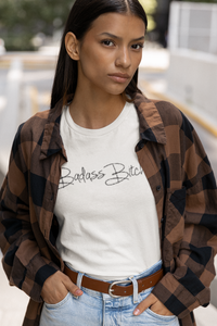 Load image into Gallery viewer, Bad*ss B*tch Script Ngo Women&#39;s Relaxed T-Shirt
