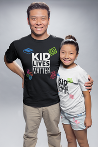 Load image into Gallery viewer, Kid Lives Matter Men&#39;s T-Shirt - Black
