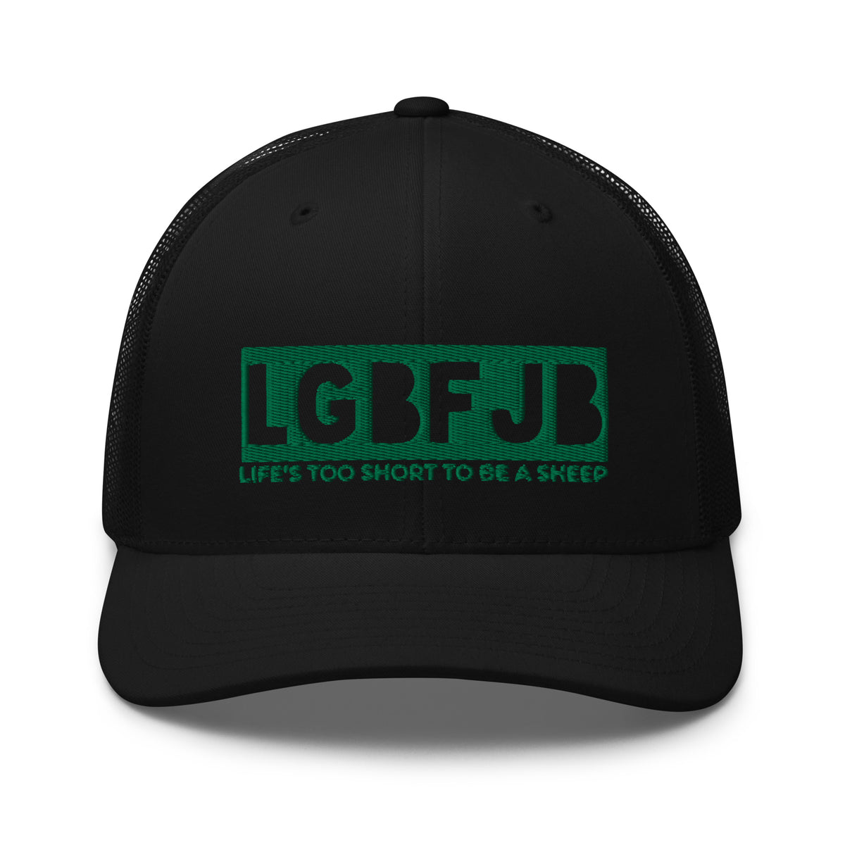 Retro Trucker Cap LGBFJB Blackout GR