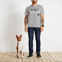 Load image into Gallery viewer, My Dog&#39;s a Bad A** M&#39;Fer BWB Men&#39;s T-Shirt

