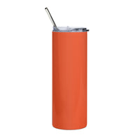 Load image into Gallery viewer, 1776 Orange/Navy Stainless Steel Tumbler
