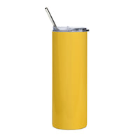 Load image into Gallery viewer, 1776 Yellow/Navy Stainless Steel Tumbler
