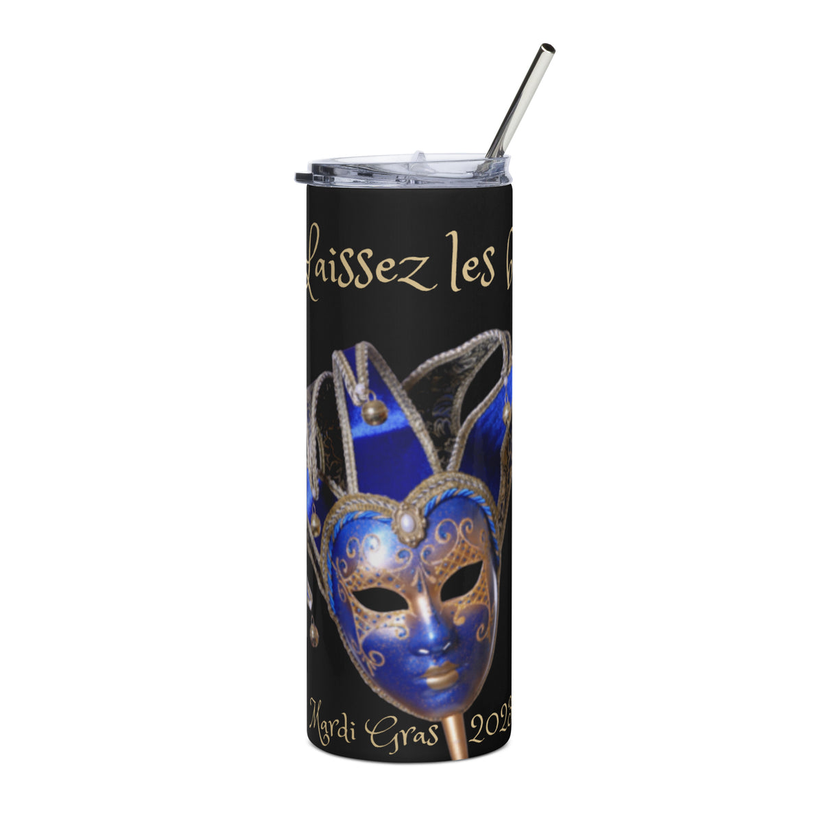 Mardi Gras 2023 Laissez Les Bon Temps Rouler! II Stainless Steel Tumbler