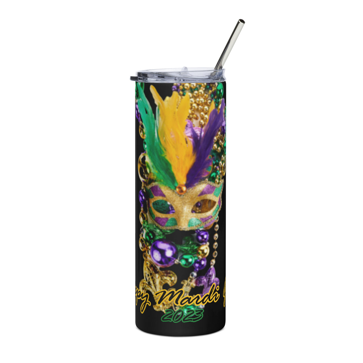 Happy Mardi Gras! 2023 Stainless Steel Tumbler