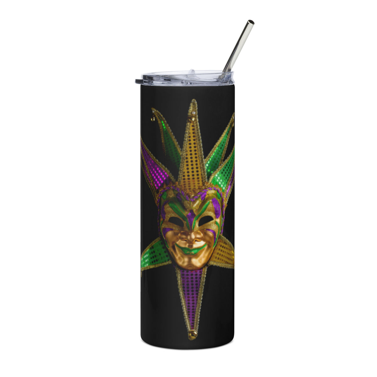 Mardi Gras 2023 Stainless Steel Tumbler