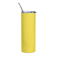 Load image into Gallery viewer, Rock+Reb£llion Cassette Side-B Stainless Steel Tumbler - Yellow
