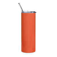 Load image into Gallery viewer, Rock+Reb£llion Gorilla Stainless Steel Tumbler - Orange
