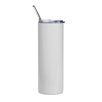 Load image into Gallery viewer, Non-Bidenary Gray/Red Stainless Steel Tumbler
