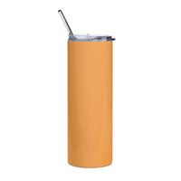Load image into Gallery viewer, Non-Bidenary Orange/Black Stainless Steel Tumbler
