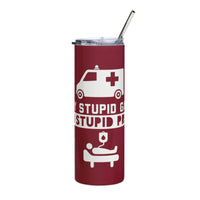 Load image into Gallery viewer, Play Stupid Games, Win Stupid Prizes Stainless Steel Tumbler BUR WTG
