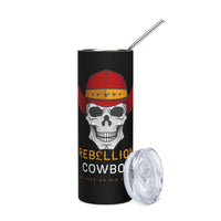 Load image into Gallery viewer, Rock+Reb£llion Cowboy Stainless Steel Tumbler
