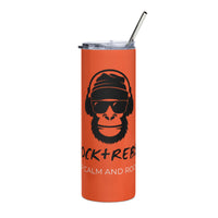 Load image into Gallery viewer, Rock+Reb£llion Gorilla Stainless Steel Tumbler - Orange
