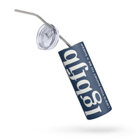 Load image into Gallery viewer, Let&#39;s Go B.... F*JB Blue TNR Stainless Steel Tumbler
