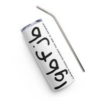 Load image into Gallery viewer, Let&#39;s Go B.... F*JB Ngo Kid Script Stainless Steel Tumbler
