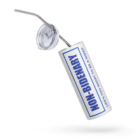 Load image into Gallery viewer, Non-Bidenary White/Blue Stainless Steel Tumbler

