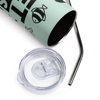 Load image into Gallery viewer, Pet Lives Matter Stainless Steel Tumbler Mint BKG
