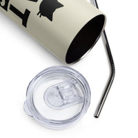 Load image into Gallery viewer, Cat Lives Matter Stainless Steel Tumbler LTYW BKG
