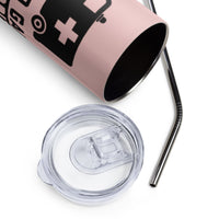 Load image into Gallery viewer, Play Stupid Games, Win Stupid Prizes Stainless Steel Tumbler LTPK BKG
