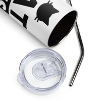 Load image into Gallery viewer, Cat Lives Matter Stainless Steel Tumbler WT BKG
