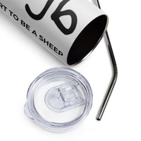 Load image into Gallery viewer, Let&#39;s Go B.... F*JB Ngo Kid Script Stainless Steel Tumbler
