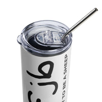 Load image into Gallery viewer, Let&#39;s Go B.... F*JB Ngo Kid Script Stainless Steel Tumbler
