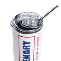 Load image into Gallery viewer, Non-Bidenary RWB Stainless Steel Tumbler
