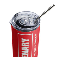 Load image into Gallery viewer, Non-Bidenary Red/White Stainless Steel Tumbler
