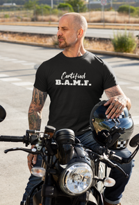 Load image into Gallery viewer, Certified Bad A** M&#39;Fer WG Men&#39;s T-Shirt
