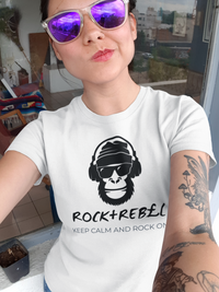 Load image into Gallery viewer, Rock+Reb£llion Gorilla DG Women&#39;s Relaxed T-Shirt
