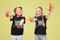 Load image into Gallery viewer, Youth Kid Lives Matter Short Sleeve T-Shirt - Black
