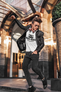 Load image into Gallery viewer, Rock+Reb£llion Cassette B-Side Men&#39;s T-Shirt
